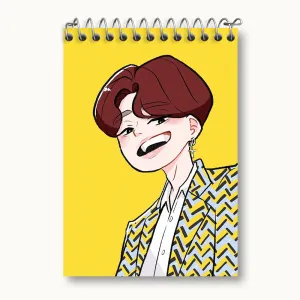 دفتر یادداشت شوگا Suga گروه بی تی اس BTS