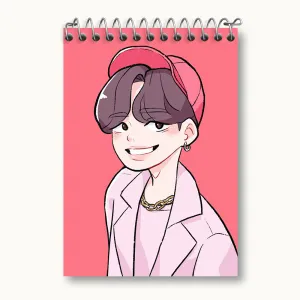 دفتر یادداشت شوگا Suga گروه بی تی اس BTS