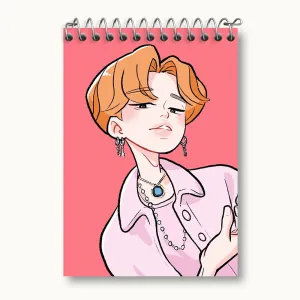 دفتر یادداشت جیمین Jimin گروه بی تی اس BTS