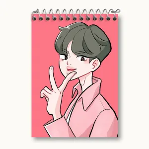 دفتر یادداشت جین Jin گروه بی تی اس BTS