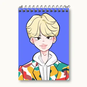 دفتر یادداشت جین Jin گروه بی تی اس BTS