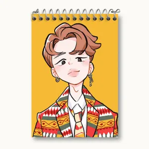 دفتر یادداشت جیمین Jimin گروه بی تی اس BTS