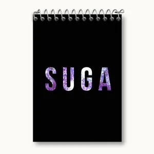 دفتر یادداشت شوگا Suga گروه بی تی اس BTS