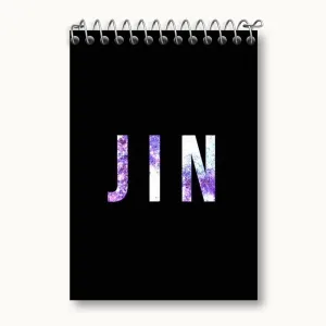 دفتر یادداشت جین Jin گروه بی تی اس BTS