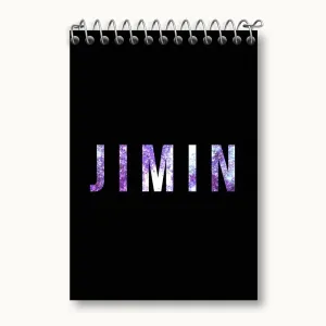 دفتر یادداشت جیمین Jimin گروه بی تی اس BTS