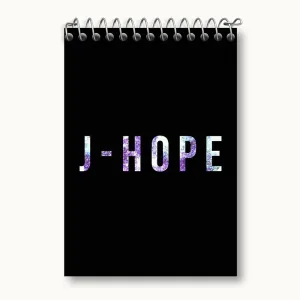 دفتر یادداشت جی هوپ J Hope گروه بی تی اس BTS