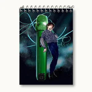 دفتر یادداشت تهیونگ Taeyong گروه بی تی اس BTS