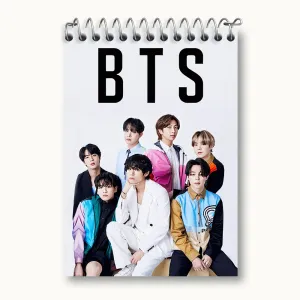 دفتر یادداشت گروه بی تی اس BTS