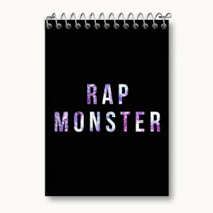 دفتر یادداشت گروه بی تی اس BTS