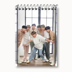 دفتر یادداشت گروه بی تی اس BTS