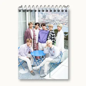 دفتر یادداشت گروه بی تی اس BTS