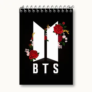 دفتر یادداشت گروه بی تی اس BTS