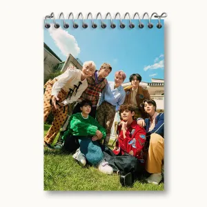 دفتر یادداشت گروه بی تی اس BTS