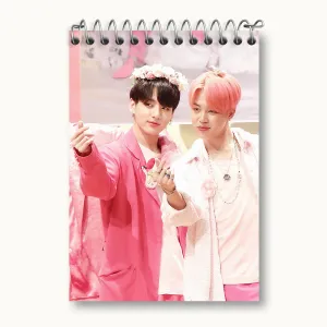 دفتر یادداشت گروه بی تی اس BTS