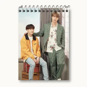 دفتر یادداشت گروه بی تی اس BTS