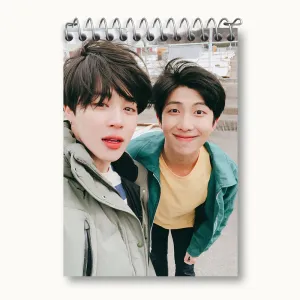 دفتر یادداشت گروه بی تی اس BTS