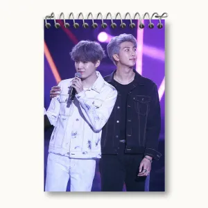 دفتر یادداشت گروه بی تی اس BTS
