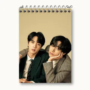 دفتر یادداشت گروه بی تی اس BTS