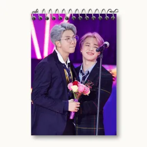 دفتر یادداشت گروه بی تی اس BTS