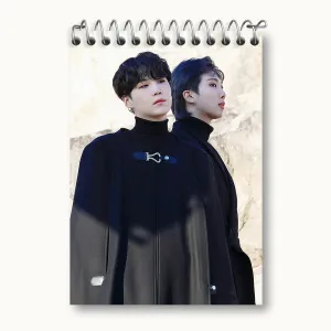 دفتر یادداشت گروه بی تی اس BTS