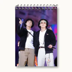 دفتر یادداشت گروه بی تی اس BTS