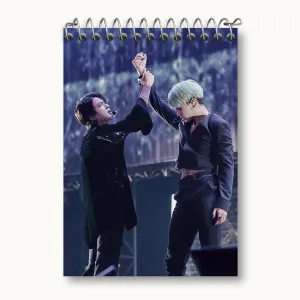دفتر یادداشت گروه بی تی اس BTS