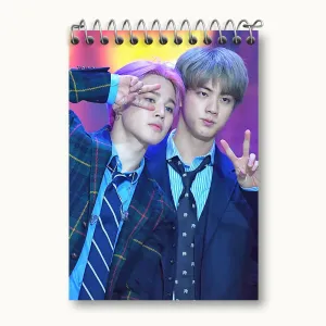دفتر یادداشت گروه بی تی اس BTS