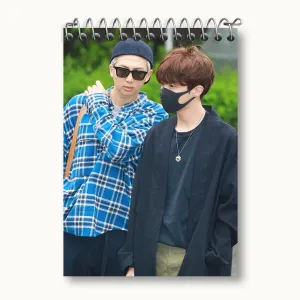 دفتر یادداشت گروه بی تی اس BTS