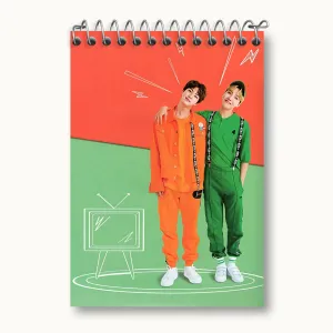 دفتر یادداشت گروه بی تی اس BTS
