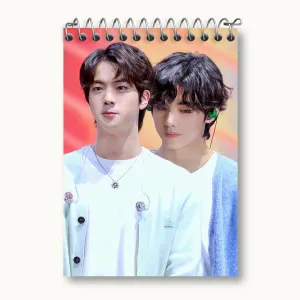 دفتر یادداشت گروه بی تی اس BTS
