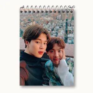 دفتر یادداشت گروه بی تی اس BTS