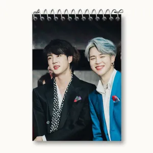 دفتر یادداشت گروه بی تی اس BTS