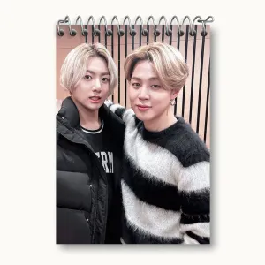 دفتر یادداشت گروه بی تی اس BTS