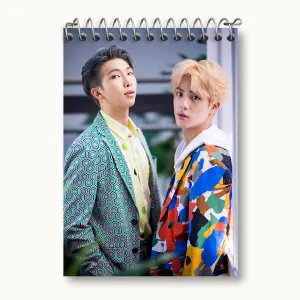 دفتر یادداشت گروه بی تی اس BTS