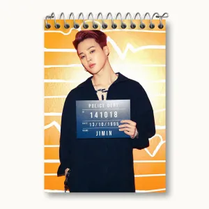 دفتر یادداشت جیمین Jimin گروه بی تی اس BTS