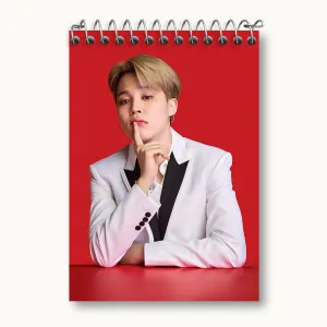 دفتر یادداشت جیمین Jimin گروه بی تی اس BTS