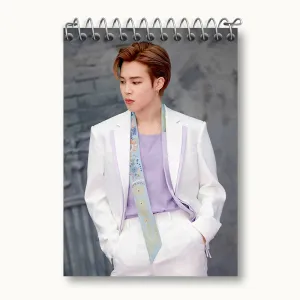دفتر یادداشت جیمین Jimin گروه بی تی اس BTS