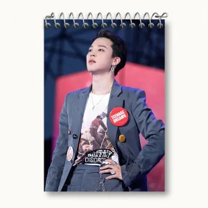 دفتر یادداشت جیمین Jimin گروه بی تی اس BTS