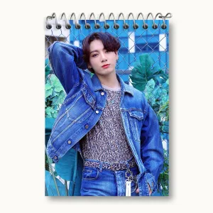 دفتر یادداشت جونگ کوک Jung Kook گروه بی تی اس BTS