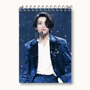 دفتر یادداشت جونگ کوک Jung Kook گروه بی تی اس BTS