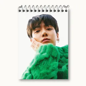 دفتر یادداشت جونگ کوک Jung Kook گروه بی تی اس BTS