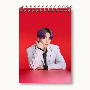 دفتر یادداشت جونگ کوک Jung Kook گروه بی تی اس BTS