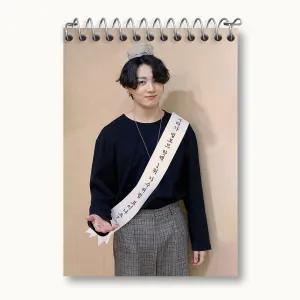 دفتر یادداشت جونگ کوک Jung Kook گروه بی تی اس BTS