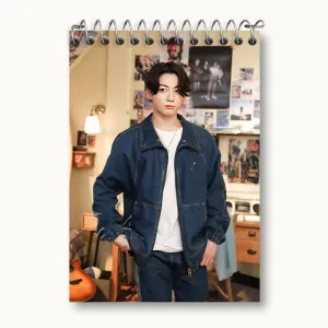 دفتر یادداشت جونگ کوک Jung Kook گروه بی تی اس BTS