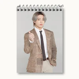 دفتر یادداشت جونگ کوک Jung Kook گروه بی تی اس BTS
