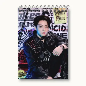 دفتر یادداشت جونگ کوک Jung Kook گروه بی تی اس BTS