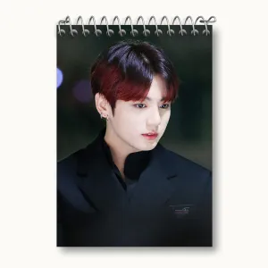 دفتر یادداشت جونگ کوک Jung Kook گروه بی تی اس BTS