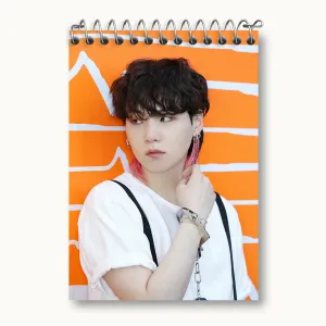 دفتر یادداشت شوگا Suga گروه بی تی اس BTS