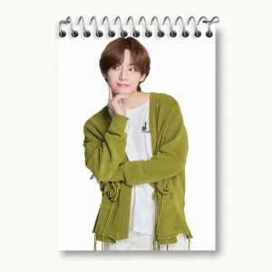 دفتر یادداشت تهیونگ وی Taehyung گروه بی تی اس BTS