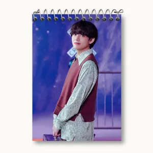 دفتر یادداشت تهیونگ وی Taehyung گروه بی تی اس BTS